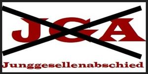 KEIN Junggesellenabschied mehr bei uns